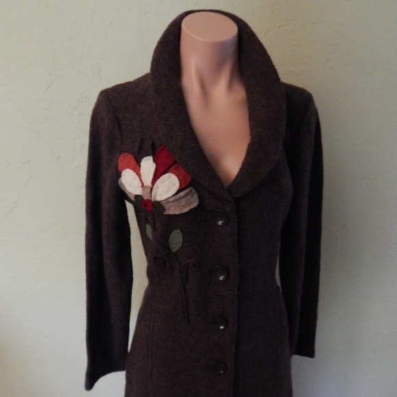 CYNTHIA ROWLEY SWEATER DRESS - Picture 1 of 4